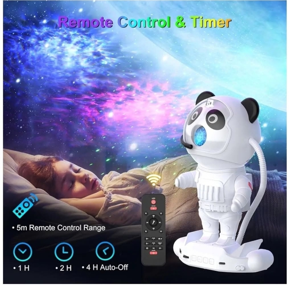 NewInBox Nightlight Bluetooth Star Nebula Projector Timer Remote - Picture 10 of 10